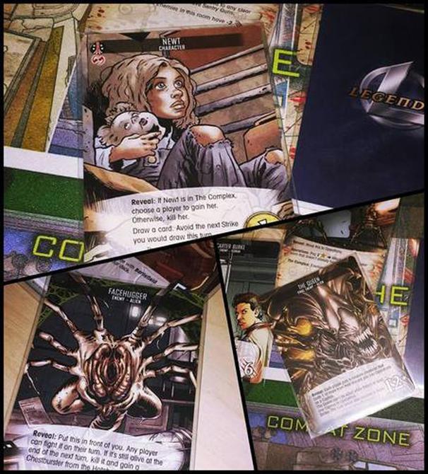 Upper Deck Legendary Encounters: Alien Deck-Building Game Obrázek