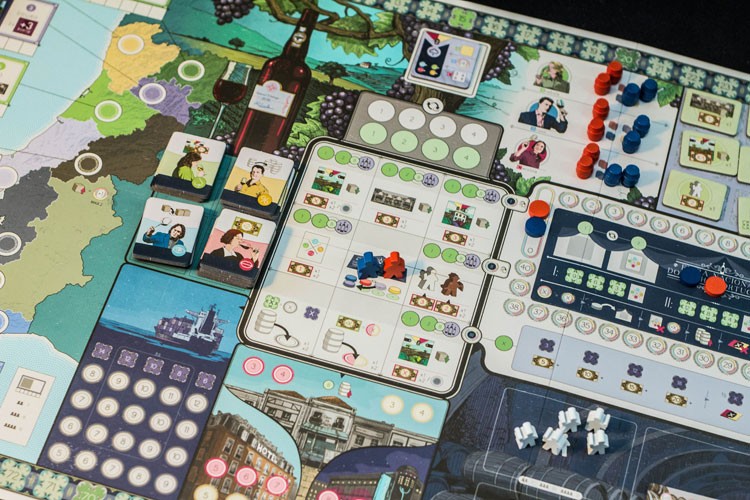 Eagle-Gryphon Games Vinhos Deluxe Kickstarter edice Obrázek