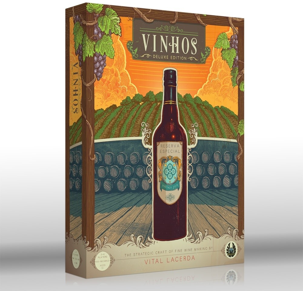 Eagle-Gryphon Games Vinhos Deluxe edice