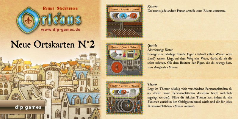 Levně dlp Games Orléans: Ortskarten 2