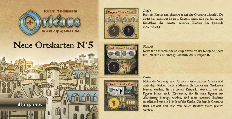 Levně dlp Games Orléans: Ortskarten 5
