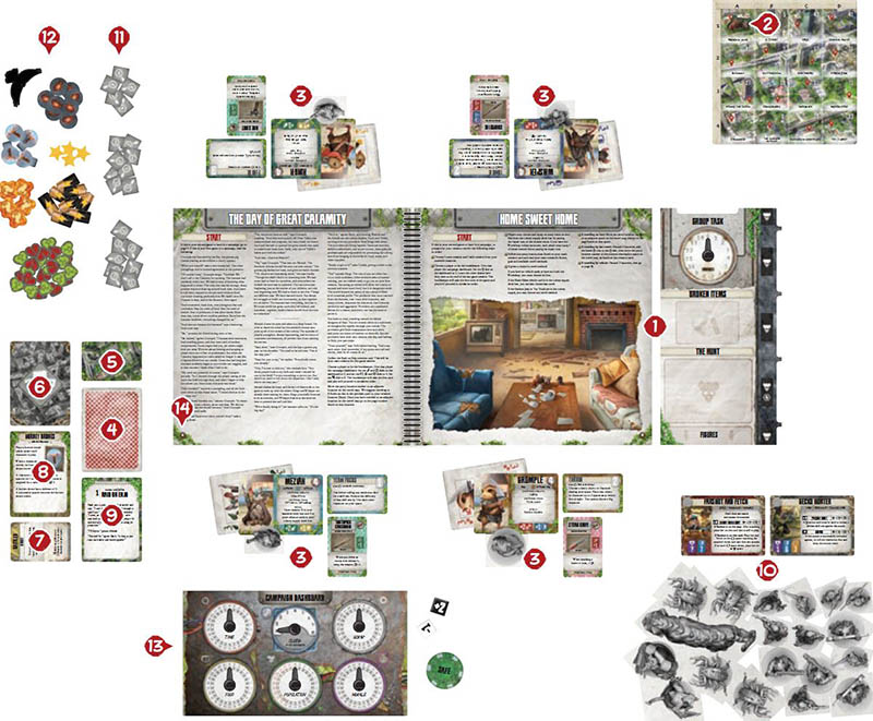 Plaid Hat Games Aftermath: An Adventure Book Game Obrázek