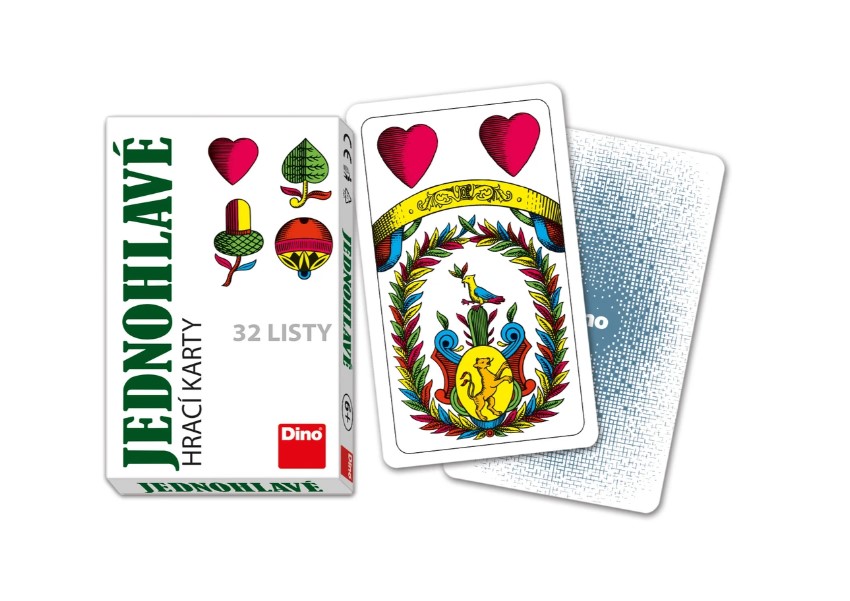 Dino Mariášové karty jednohlavé Obrázek