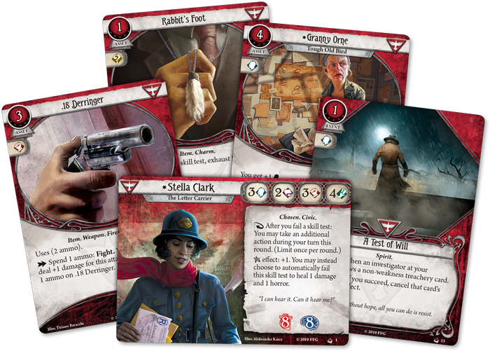 Fantasy Flight Games Arkham Horror LCG: Stella Clark Investigator Deck Obrázek