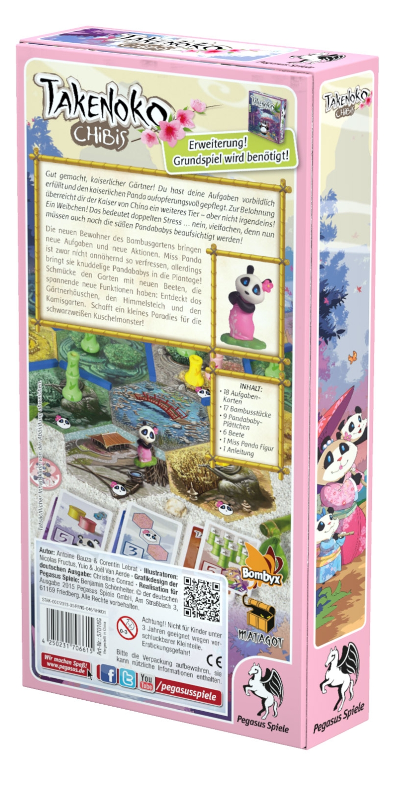 Pegasus Spiele Takenoko: Chibis DE Obrázek