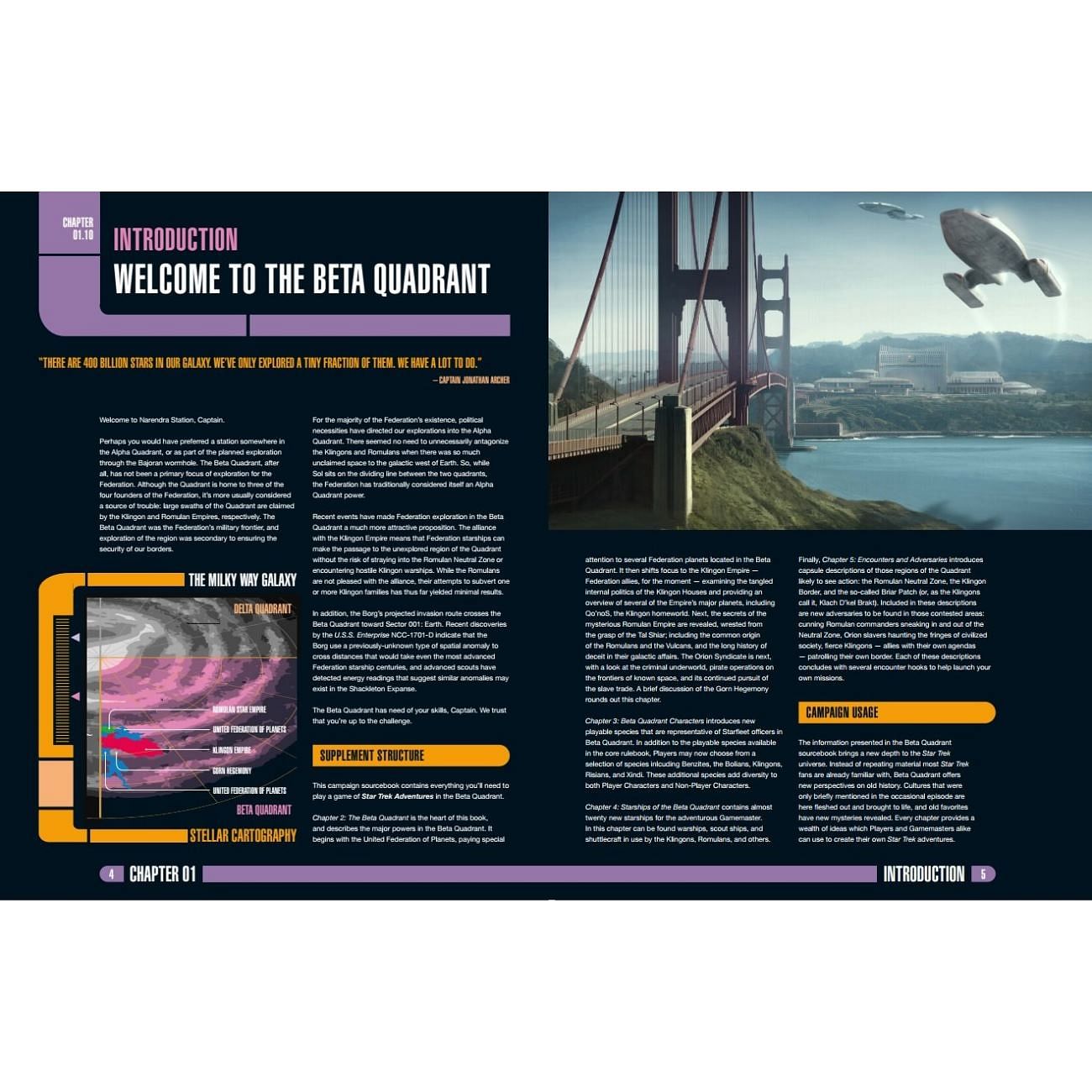 Modiphius Entertainment Star Trek: Adventures - Beta Quadrant Sourcebook Obrázek