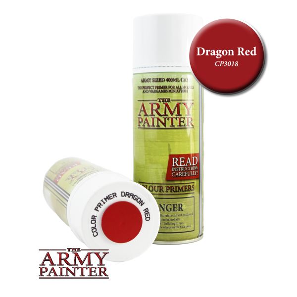 Levně Army Painter - Color Primer - Dragon Red Spray 400ml