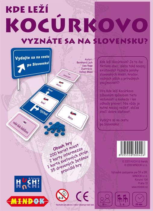 Mindok Kde leží Kocúrkovo Obrázek