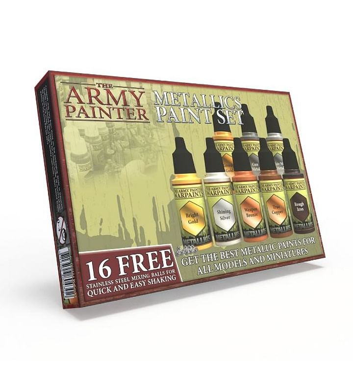 Levně Army Painter: Warpaints Metallics Paint Set