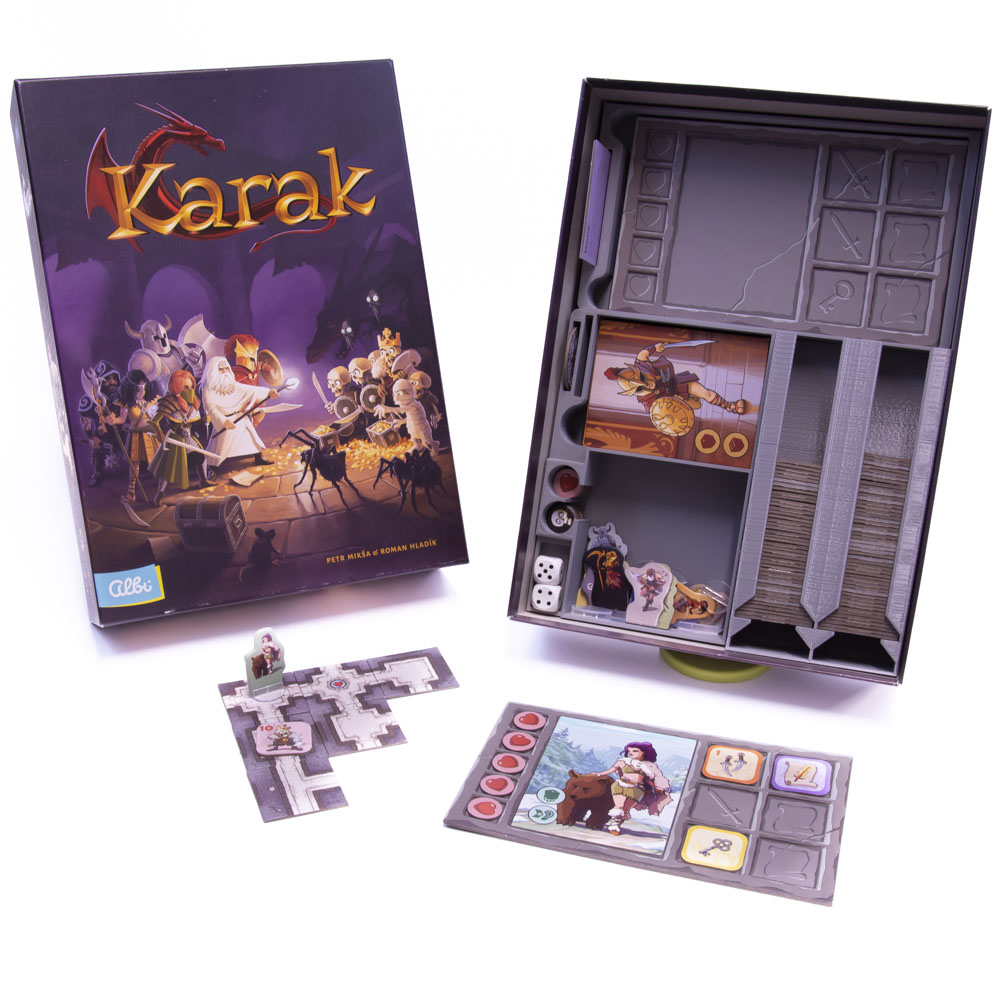 TLAMA games Insert kompatibilní se hrou Karak + Karak Regent