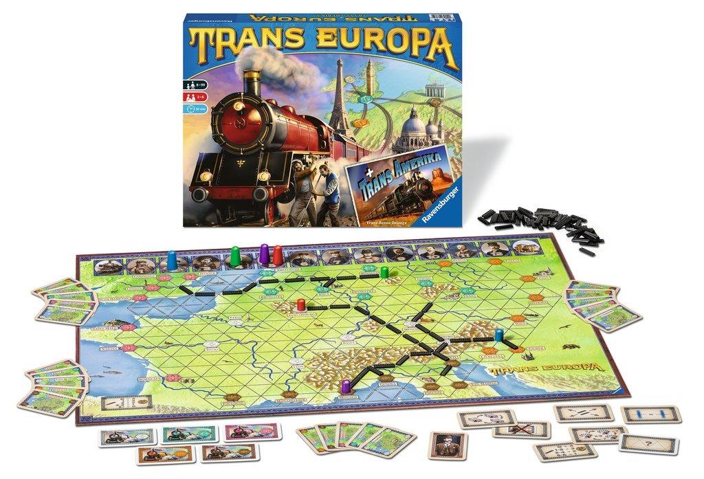 Ravensburger Trans Europa + Trans Amerika Obrázek