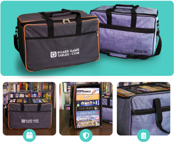 Allplay Batoh na hry Board Game Tables Barva: Oxford Grey Obrázek