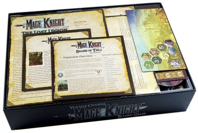 Folded Space Mage Knight Insert Obrázek