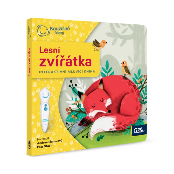 Minikniha - Lesní zvířátka (Albi tužka)