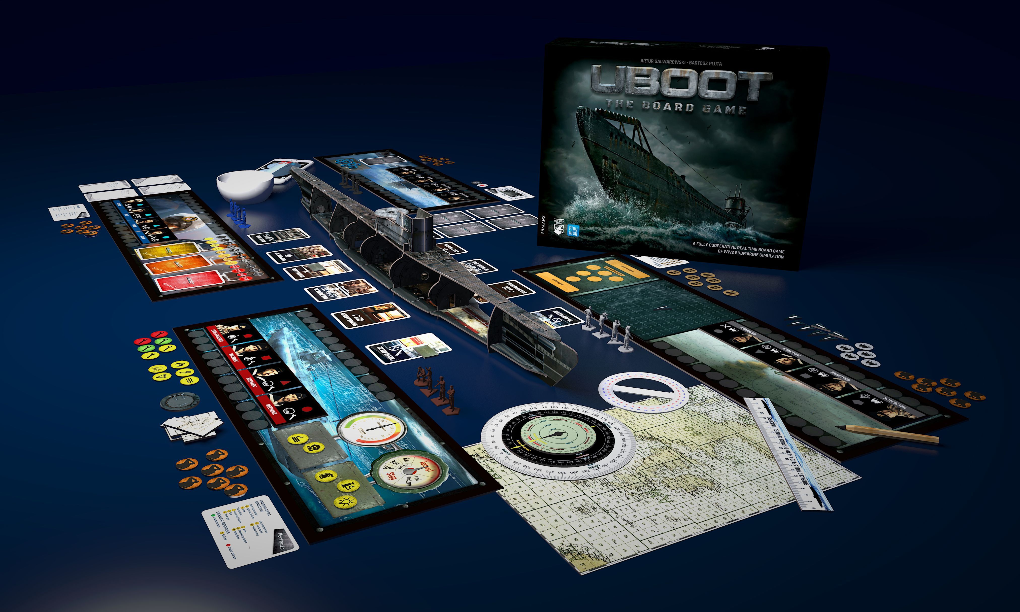 Phalanx Games U-Boot: The Board Game Obrázek