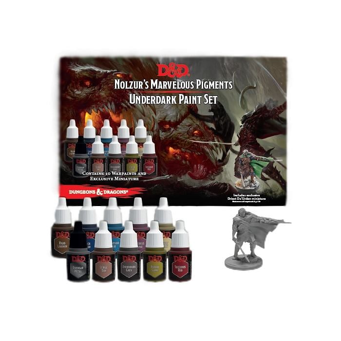 D&D Nolzur's Marvelous Pigments - Underdark Paint Set (Army Painter)