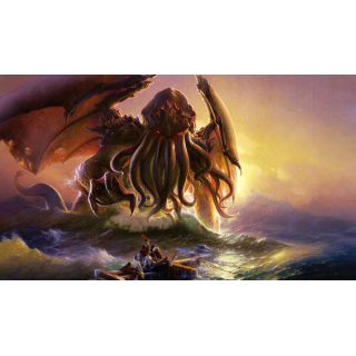 Levně Kraken Wargames Playmat - Cthulhu (61 x 35 cm)