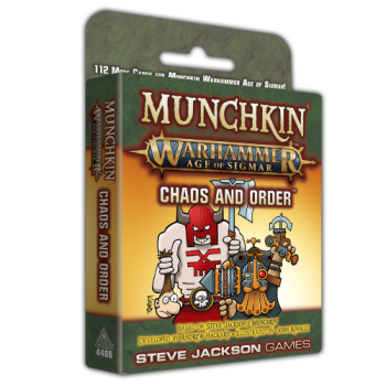 Steve Jackson Games Munchkin: Warhammer Age of Sigmar - Chaos and Order