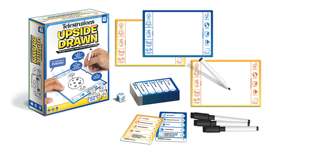 USAopoly Telestrations: Upside Drawn Obrázek