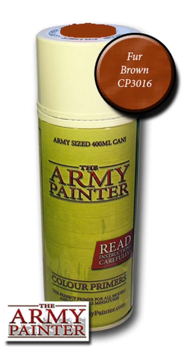 Levně Army Painter - Color Primer - Fur Brown 400ml