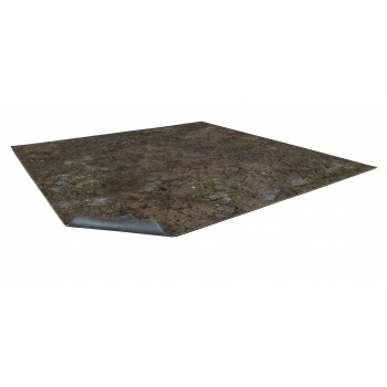 Battle Systems Gaming Mat Barva: Muddy Streets Gaming Mat 90cmx90cm