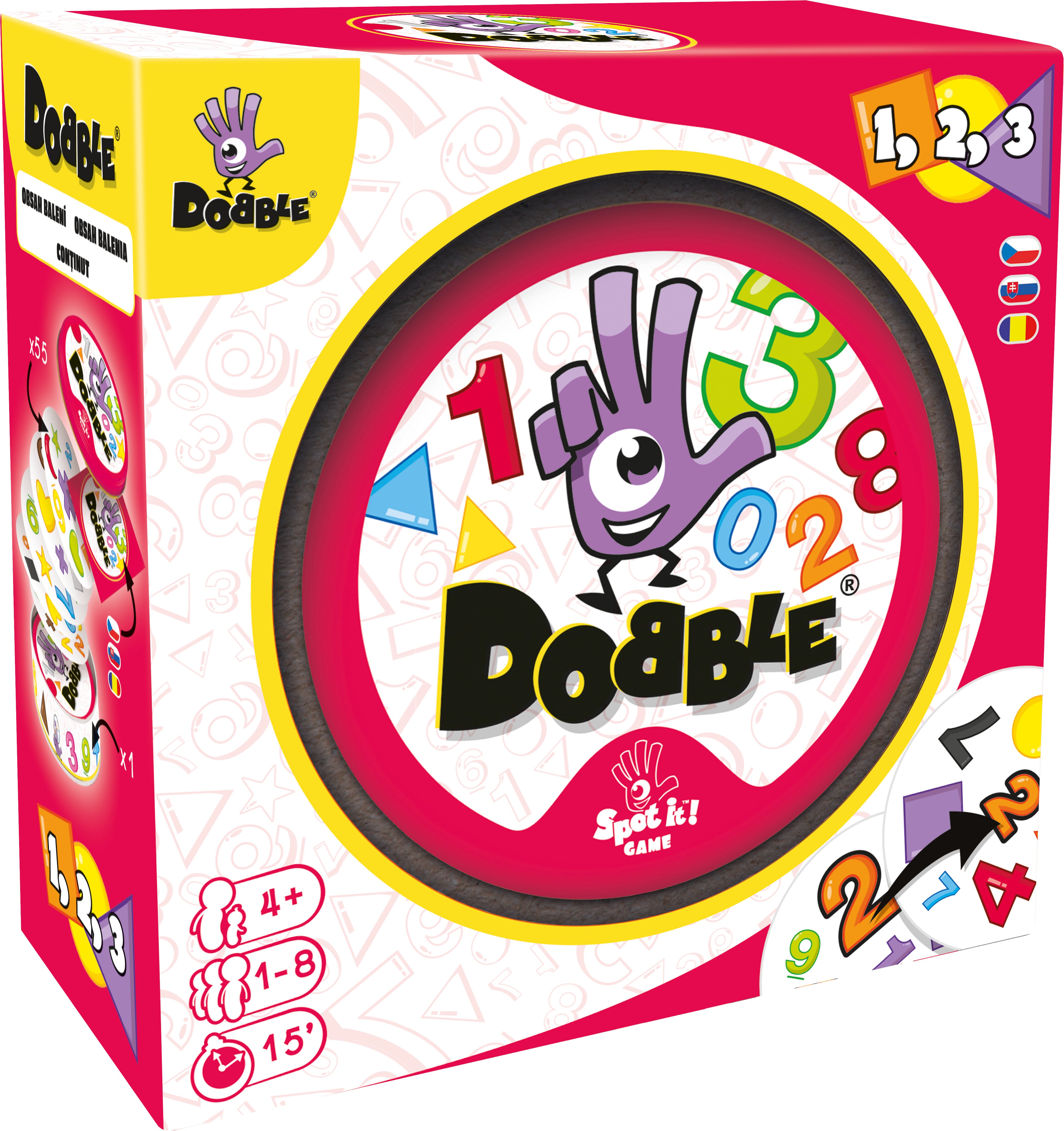 Asmodee Czech Republic Dobble 1-2-3