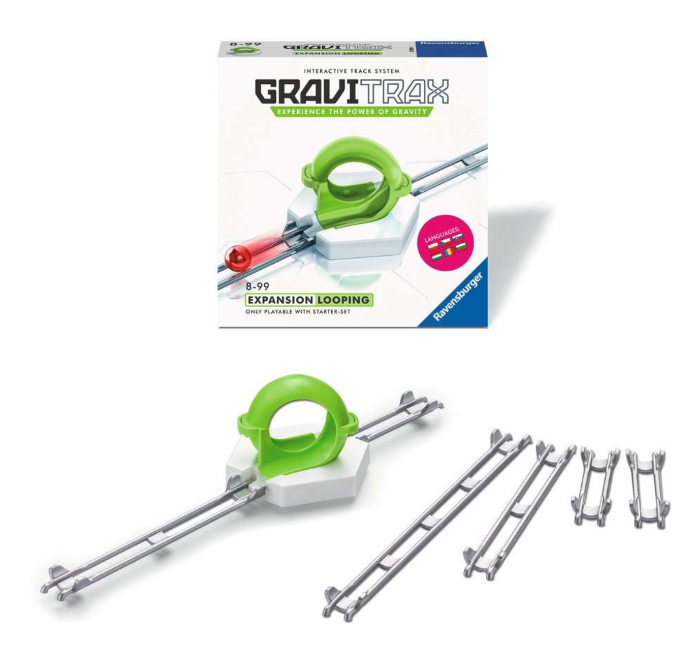 Ravensburger GraviTrax: Smyčka DE/EN Obrázek