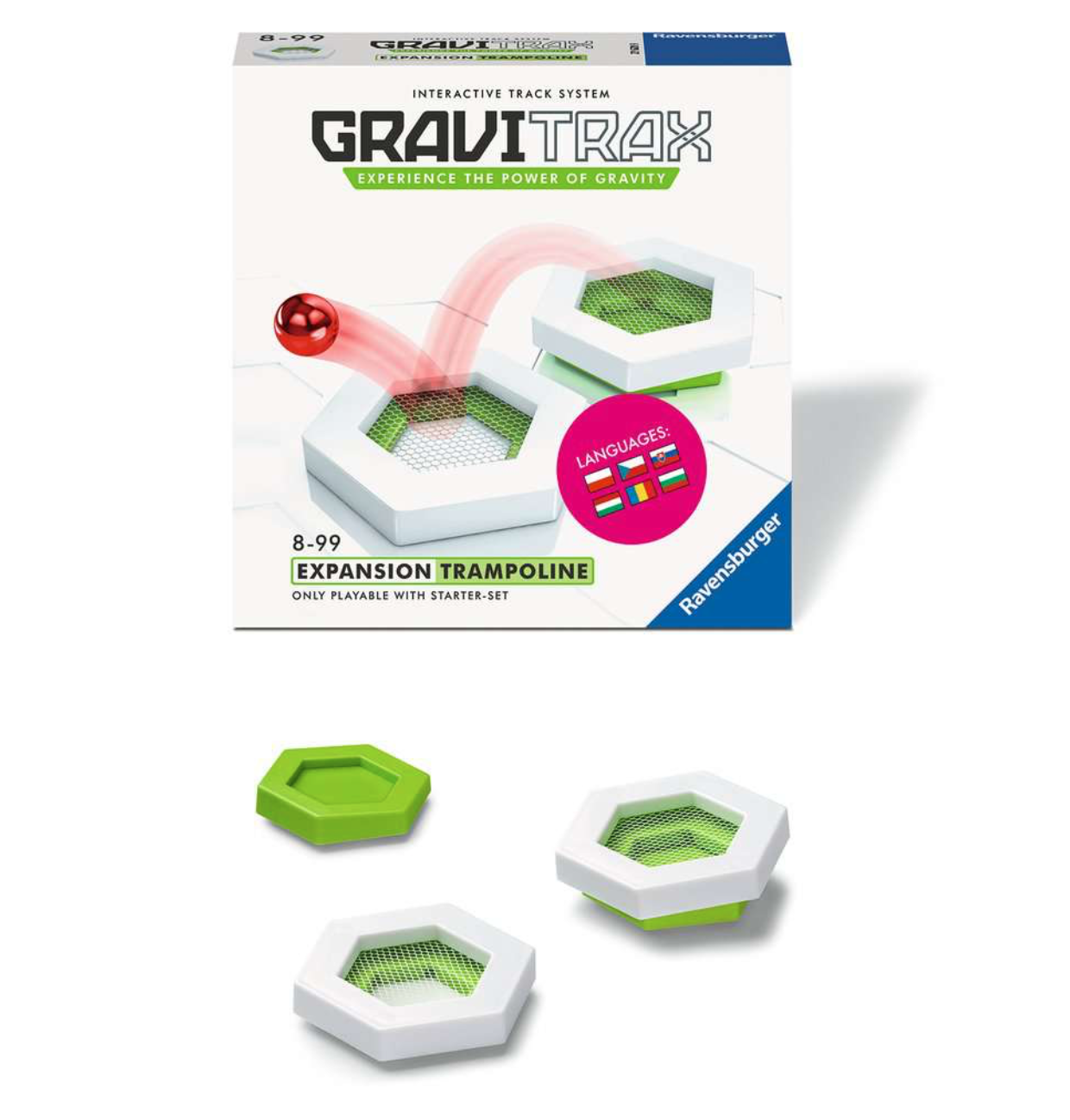 Ravensburger GraviTrax: Trampolína EN/DE Obrázek
