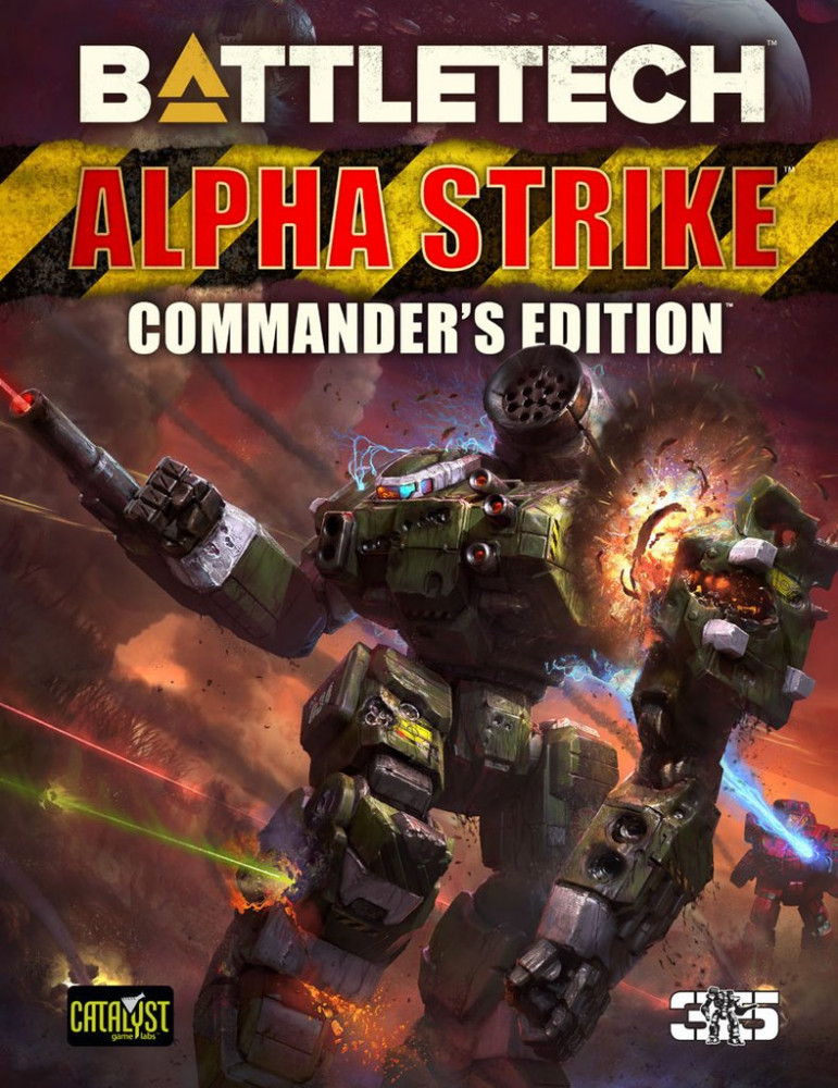 Catalyst Game Labs Battletech: Alpha Strike Commander's Edition