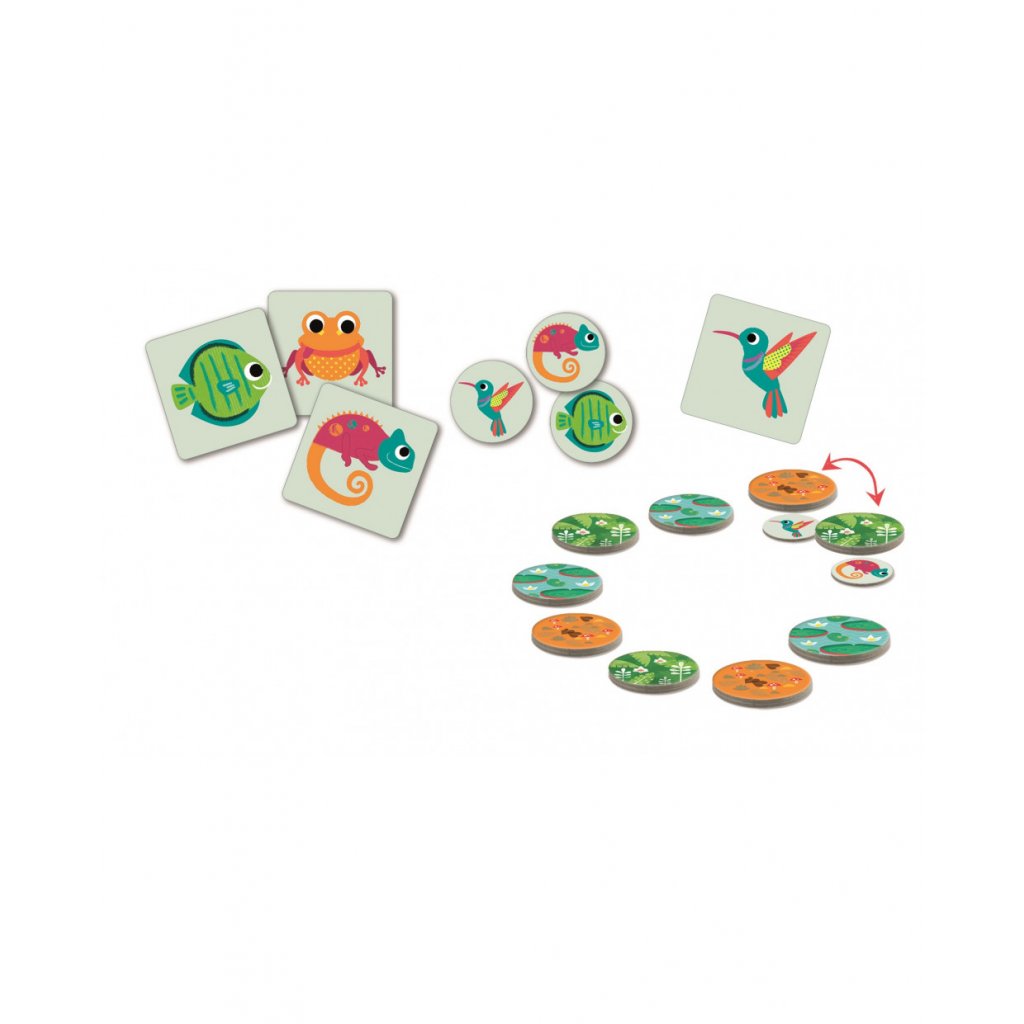 Djeco Pexeso z tropického lesa Obrázek