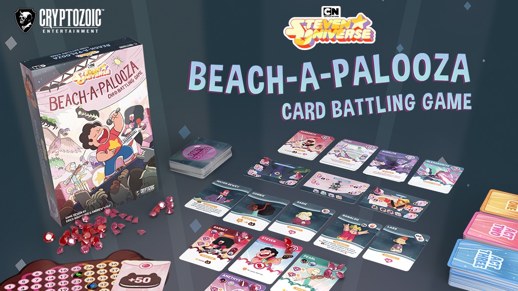 Cryptozoic Entertainment Steven Universe: Beach-A-Palooza Card Battling Game Obrázek