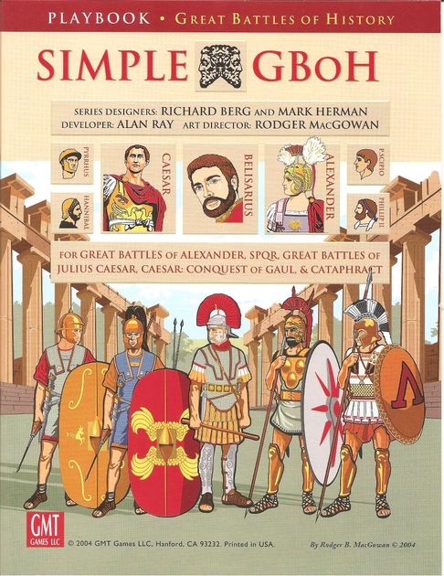 Levně GMT Games Simple Great Battles of History (GBoH) 2nd Edition