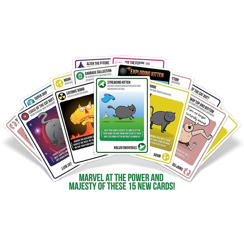 Streaking Kittens - Exploding Kittens Expansion Obrázek