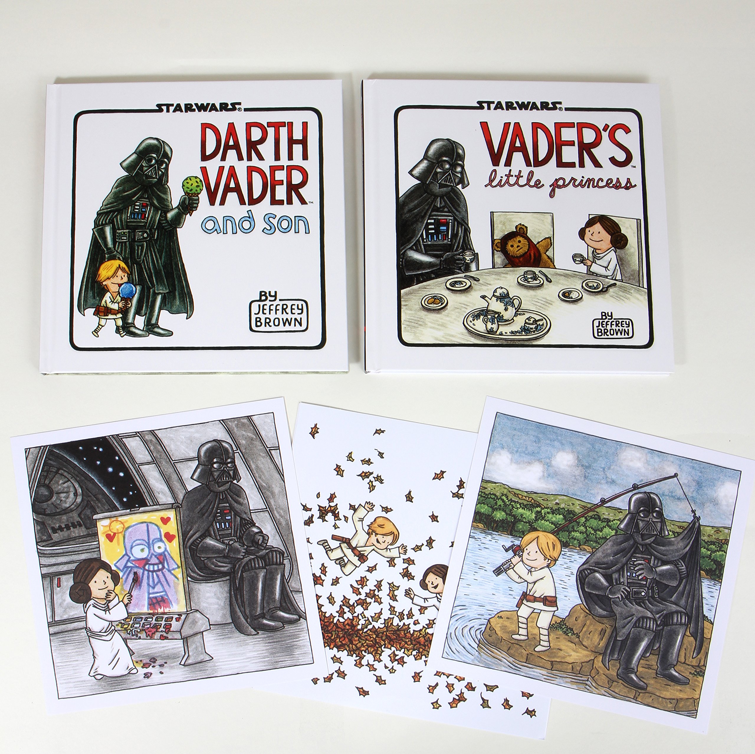 Abrams Darth Vader and Son/Vader's Little Princess Deluxe Boxed Set Obrázek