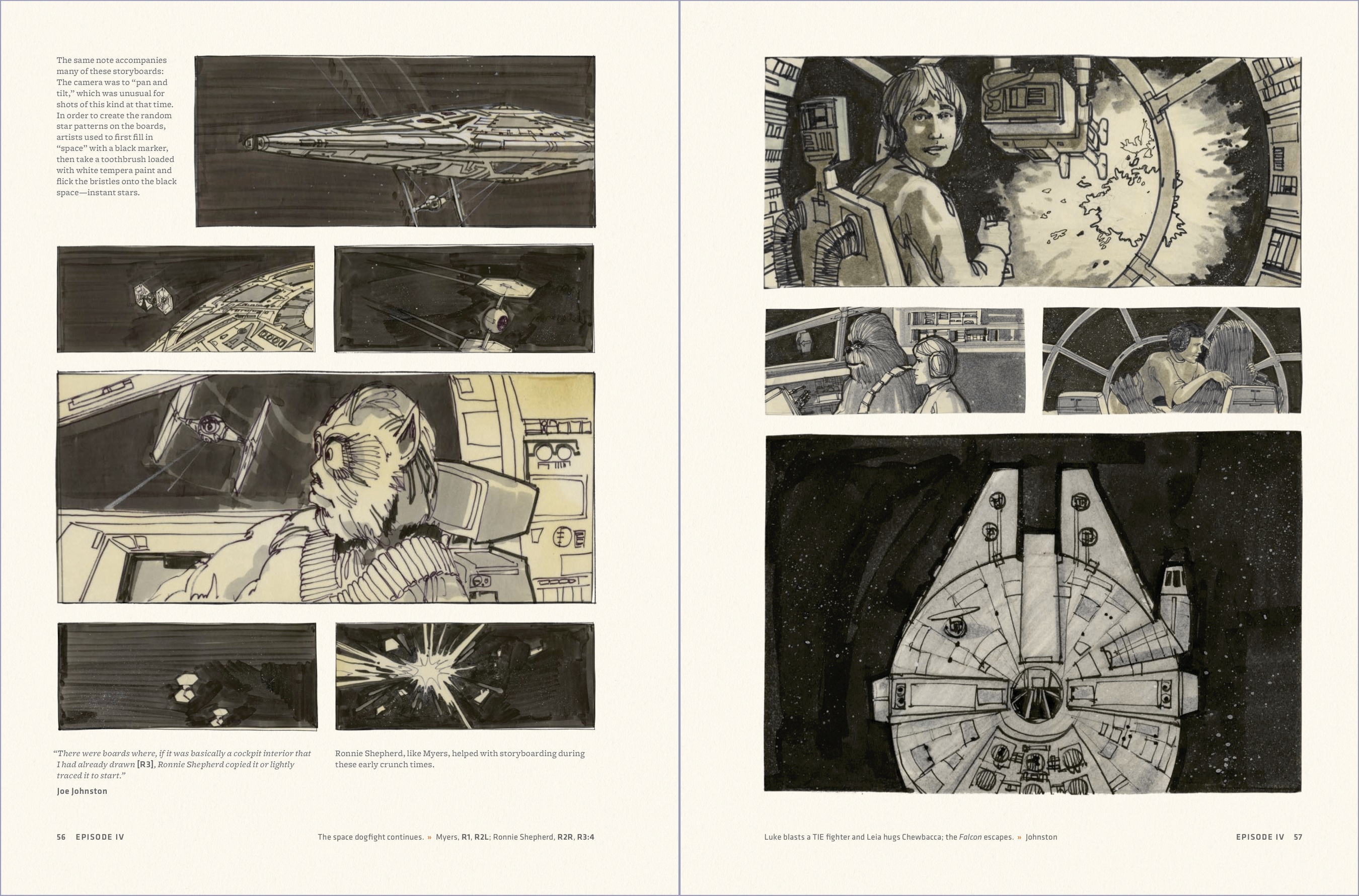 Abrams Star Wars Storyboards: The Original Trilogy Obrázek