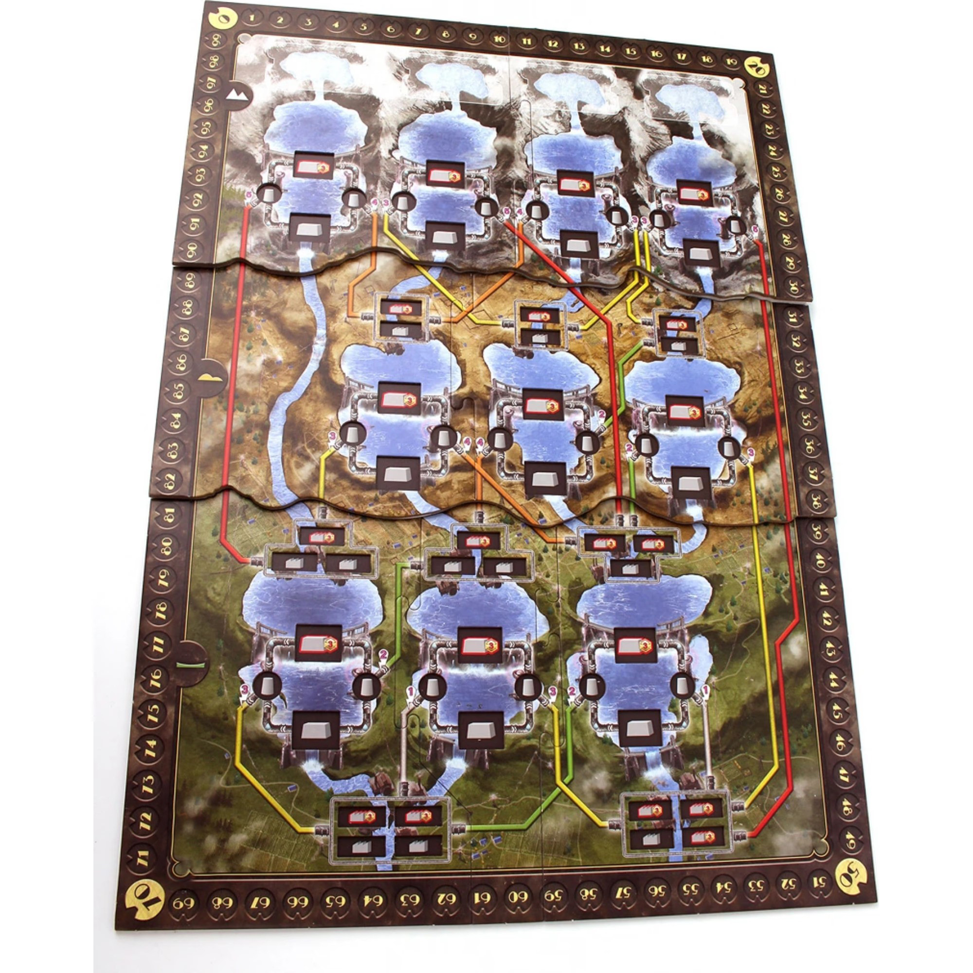 Cranio Creations Barrage (Přehrada) - 3D Mapa