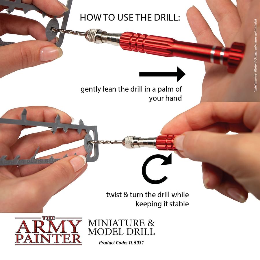 Army Painter: Miniature & Model Drill - ruční vrtačka Obrázek