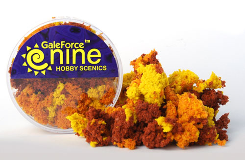 Levně Gale Force Nine GF9 - Hobby Round: Autumn 3 Color Clump Foliage Mix