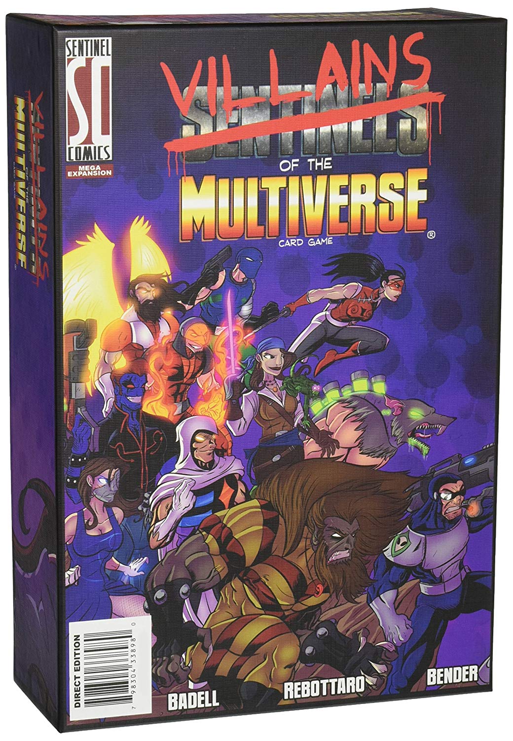 Sentinel Comics Sentinels of the Multiverse: Villains of the Multiverse