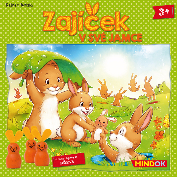 Mindok Zajíček v své jamce Obrázek