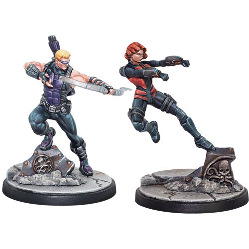 Atomic Mass Games Marvel Crisis Protocol: Hawkeye and Black Widow Obrázek