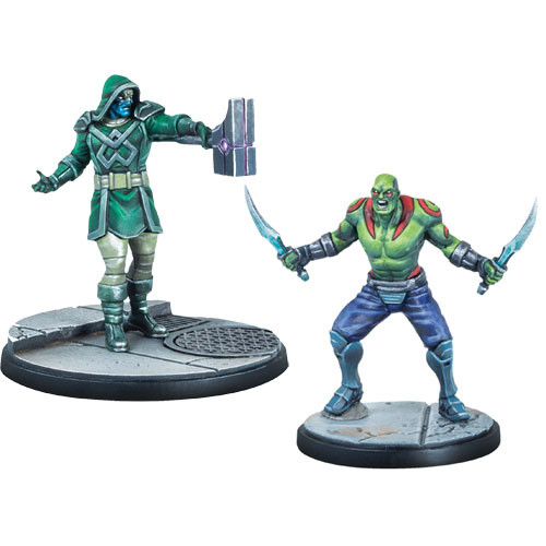 Atomic Mass Games Marvel Crisis Protocol: Drax and Ronan The Accuser Obrázek