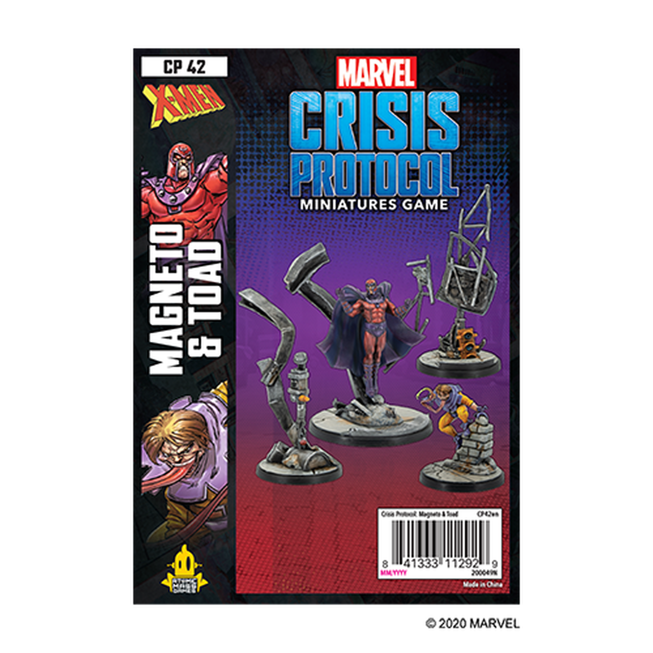 Atomic Mass Games Marvel Crisis Protocol: Magneto and Toad