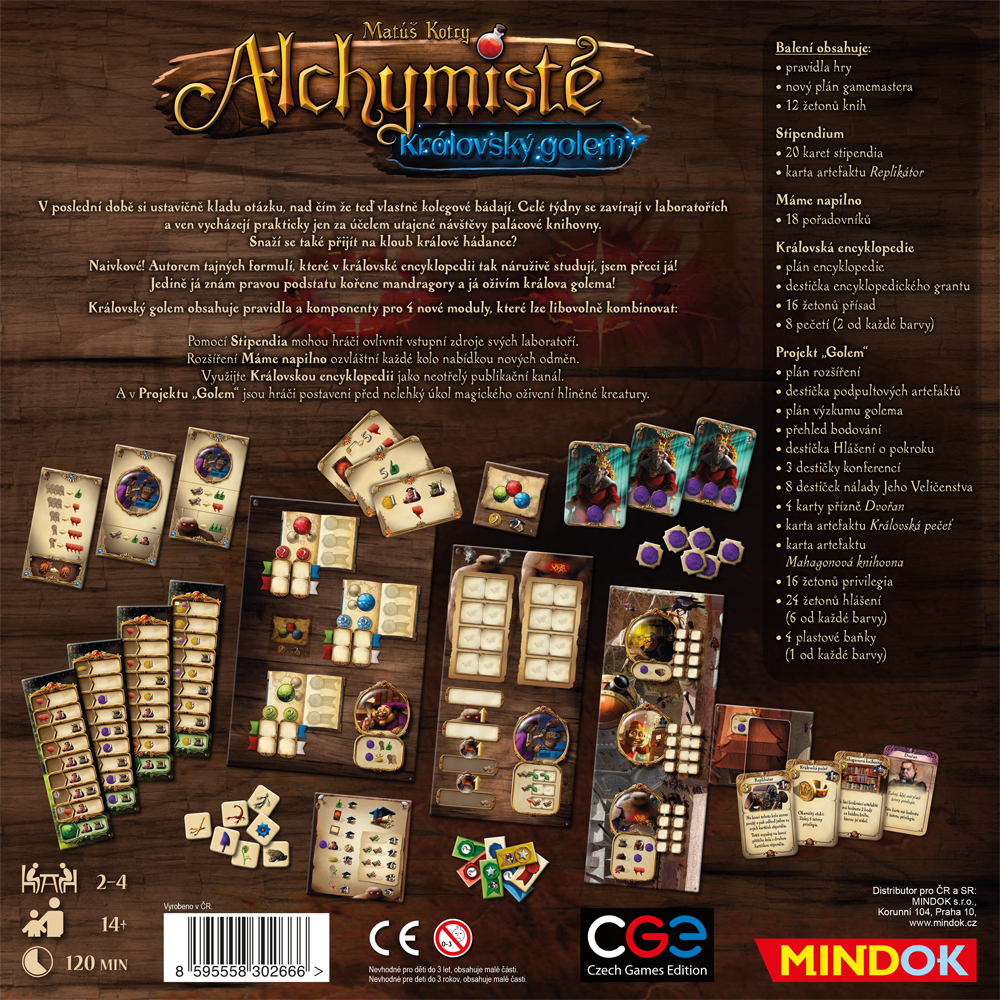 Mindok Alchymisté - Královský golem Obrázek