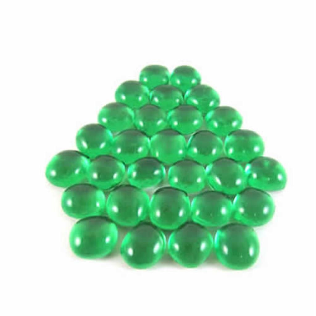 Levně Chessex Skleněné žetony - Gaming Glass Stones (různé barvy) Barva: Crystal Light Green