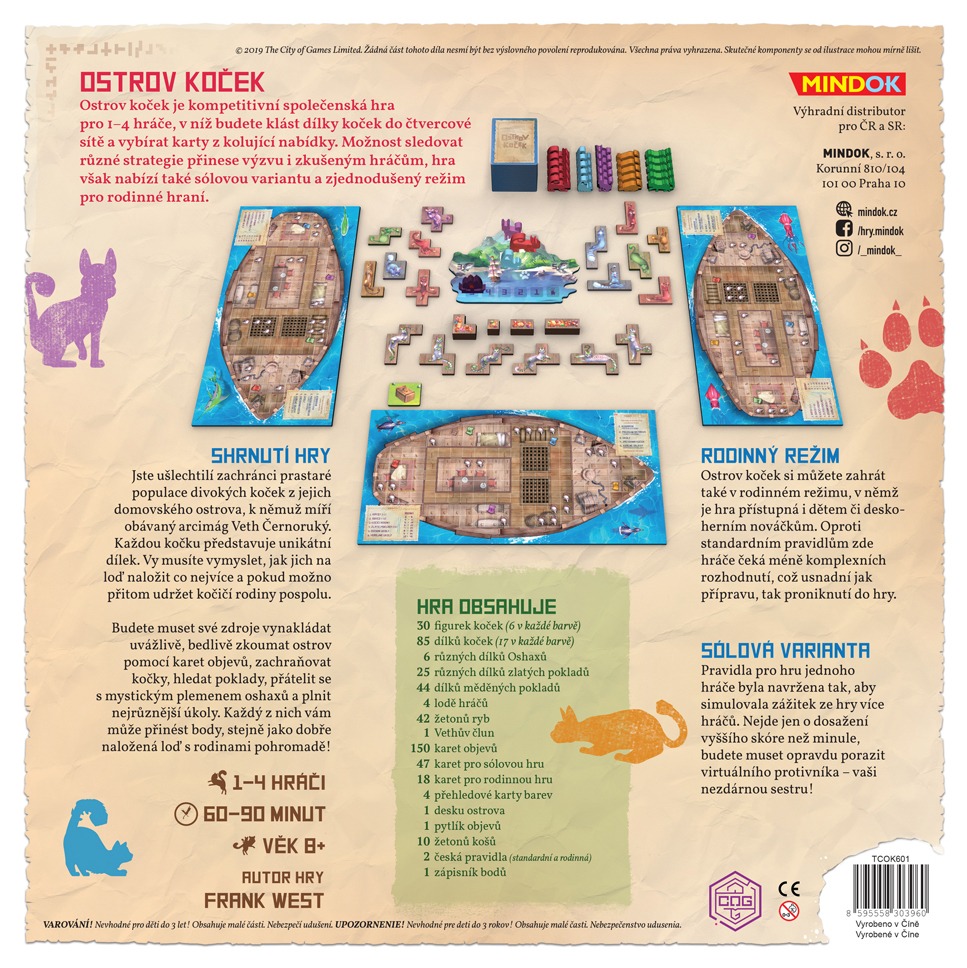 Mindok Ostrov koček Obrázek