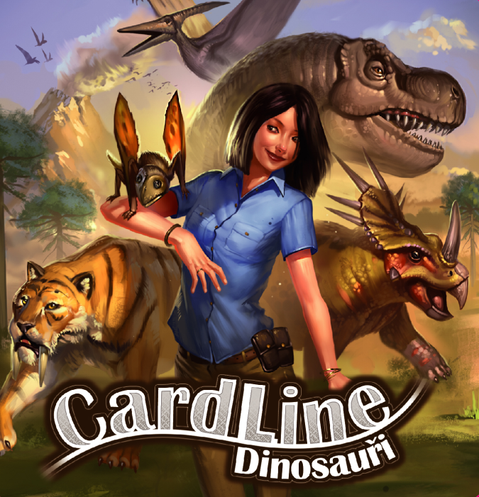 Levně REXhry Cardline Dinosauři