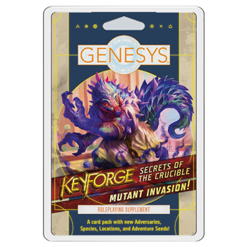 Levně Fantasy Flight Games Genesys RPG Keyforge Secrets of the Crucible: Mutant Invasion