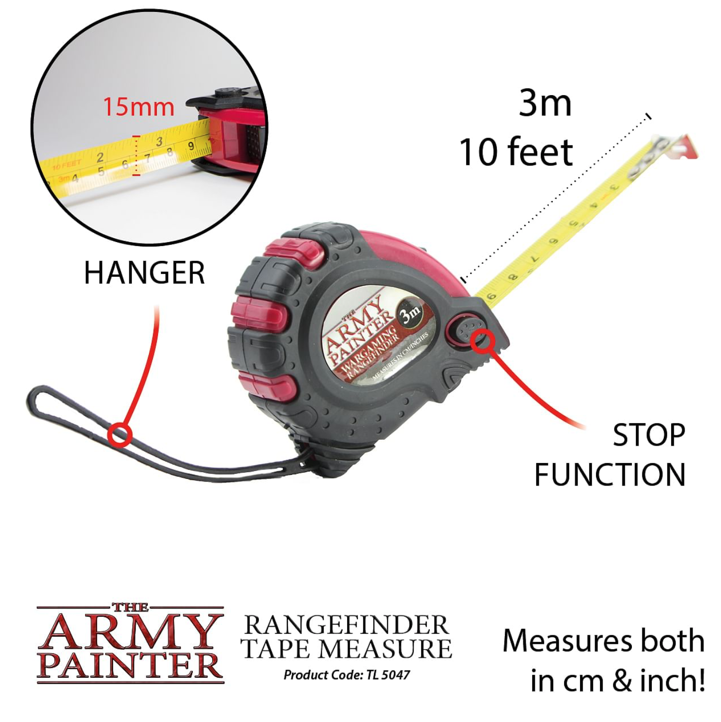 Army Painter: Rangefinder Tape Measure Obrázek