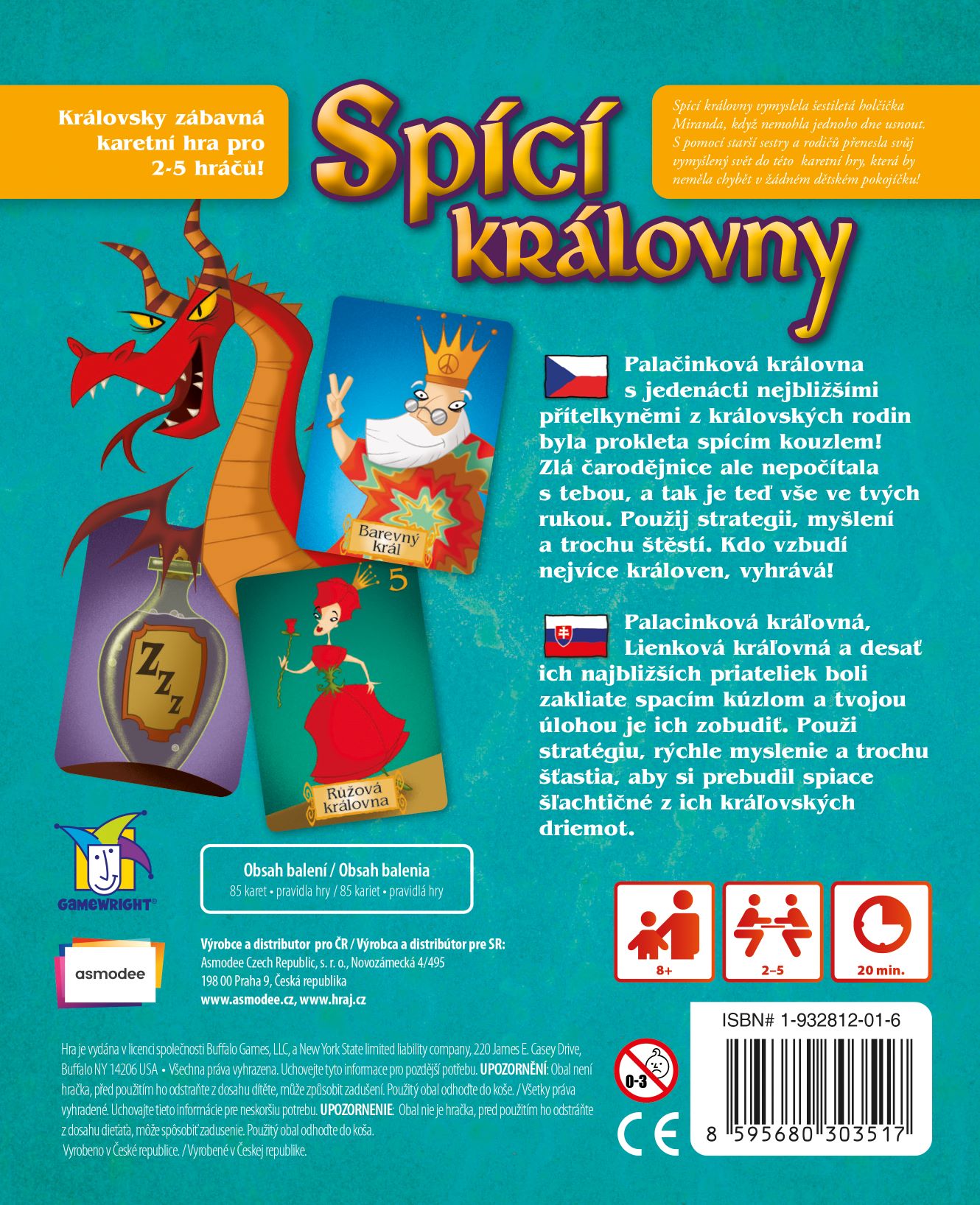 Asmodee Czech Republic Spící královny Obrázek
